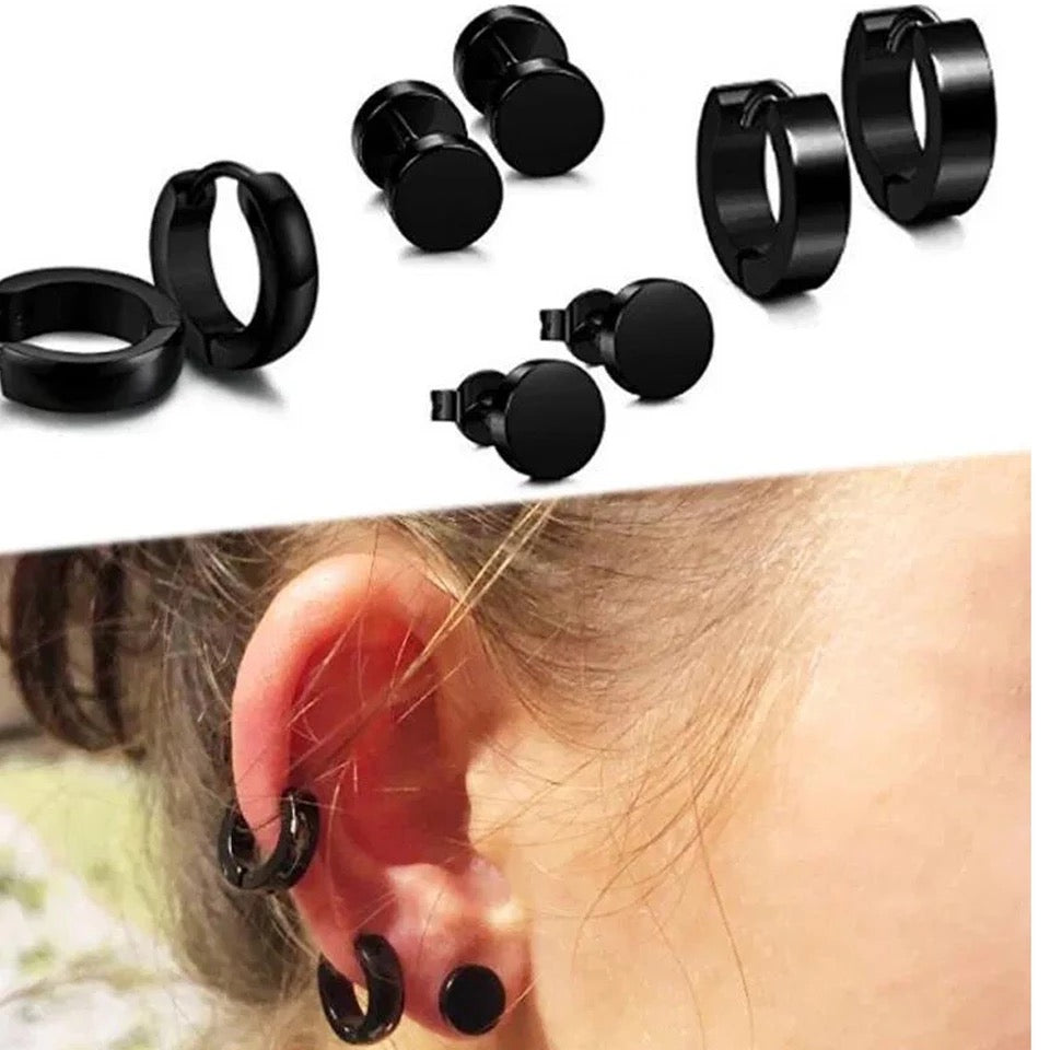 SET ARETES PUNK