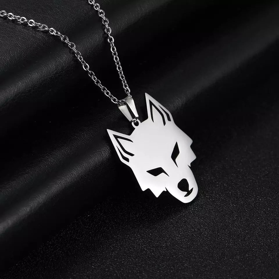 COLLAR DIJE DE LOBO  🐺