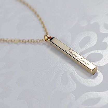 COLLAR PLACA PERSONALIZABLE MINIMALISTA