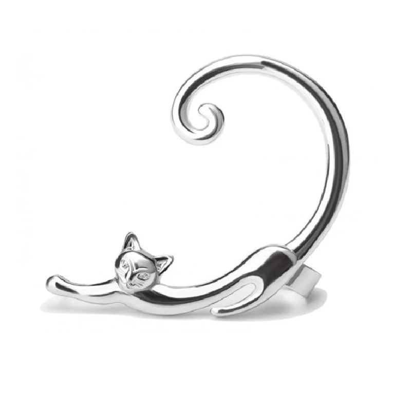 ARETES GATO EARCUFF CAT