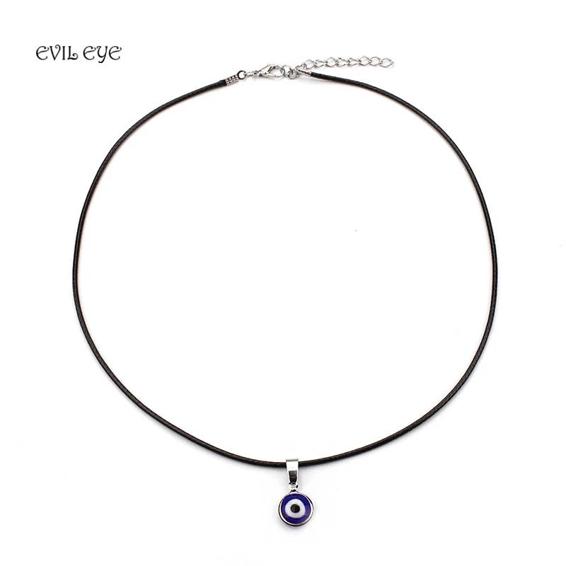 COLLAR MINIMALISTA OJO TURCO PLANO