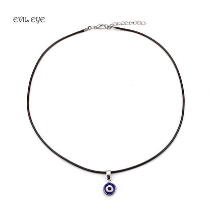 COLLAR MINIMALISTA OJO TURCO PLANO