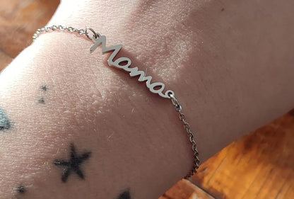 BRAZALETE MAMÁ MADRE  MINIMALISTA