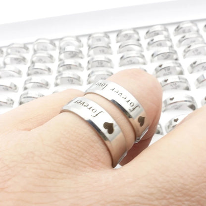 ANILLOS DE PAREJA LOVE FOREVER