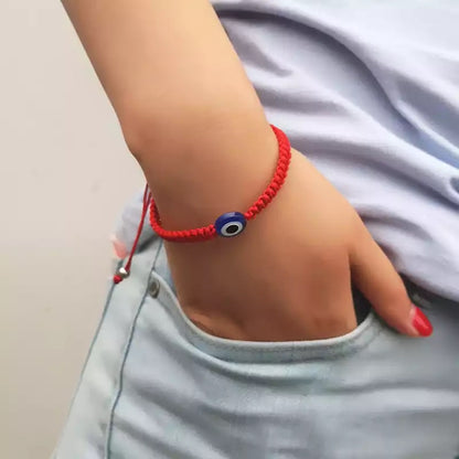 PULSERA OJO TURCO HILO ROJO