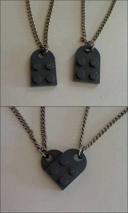 COLLARES LEGO DE PAREJA