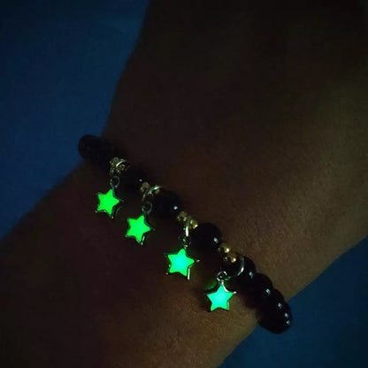 BRAZALETE ESTRELLAS BRILLA EN LA OSCURIDAD MININALISTA