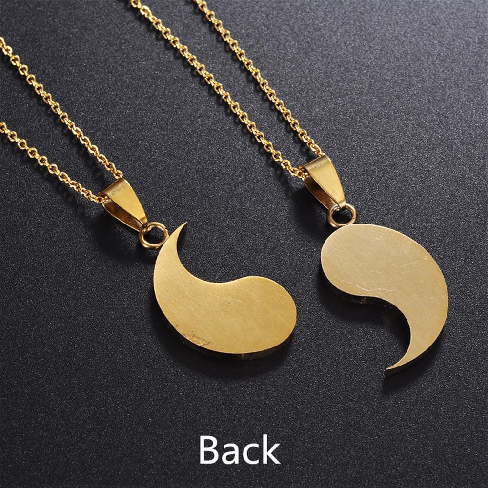 COLLARES DE PAREJA YIN YANG